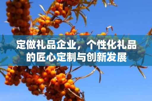 定做礼品企业，个性化礼品的匠心定制与创新发展